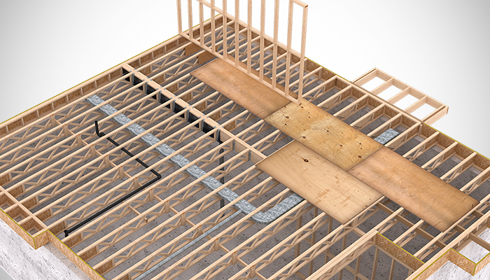 Steel Floor Joists Cost Two Birds Home