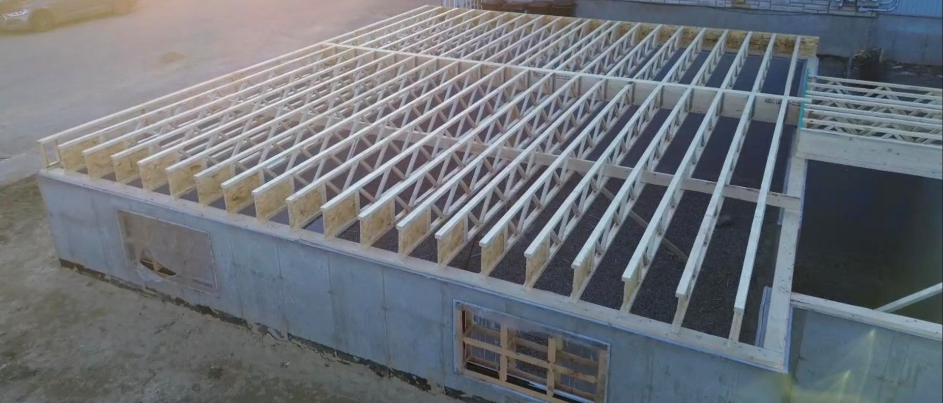 TRIFORCE® open web joist floor